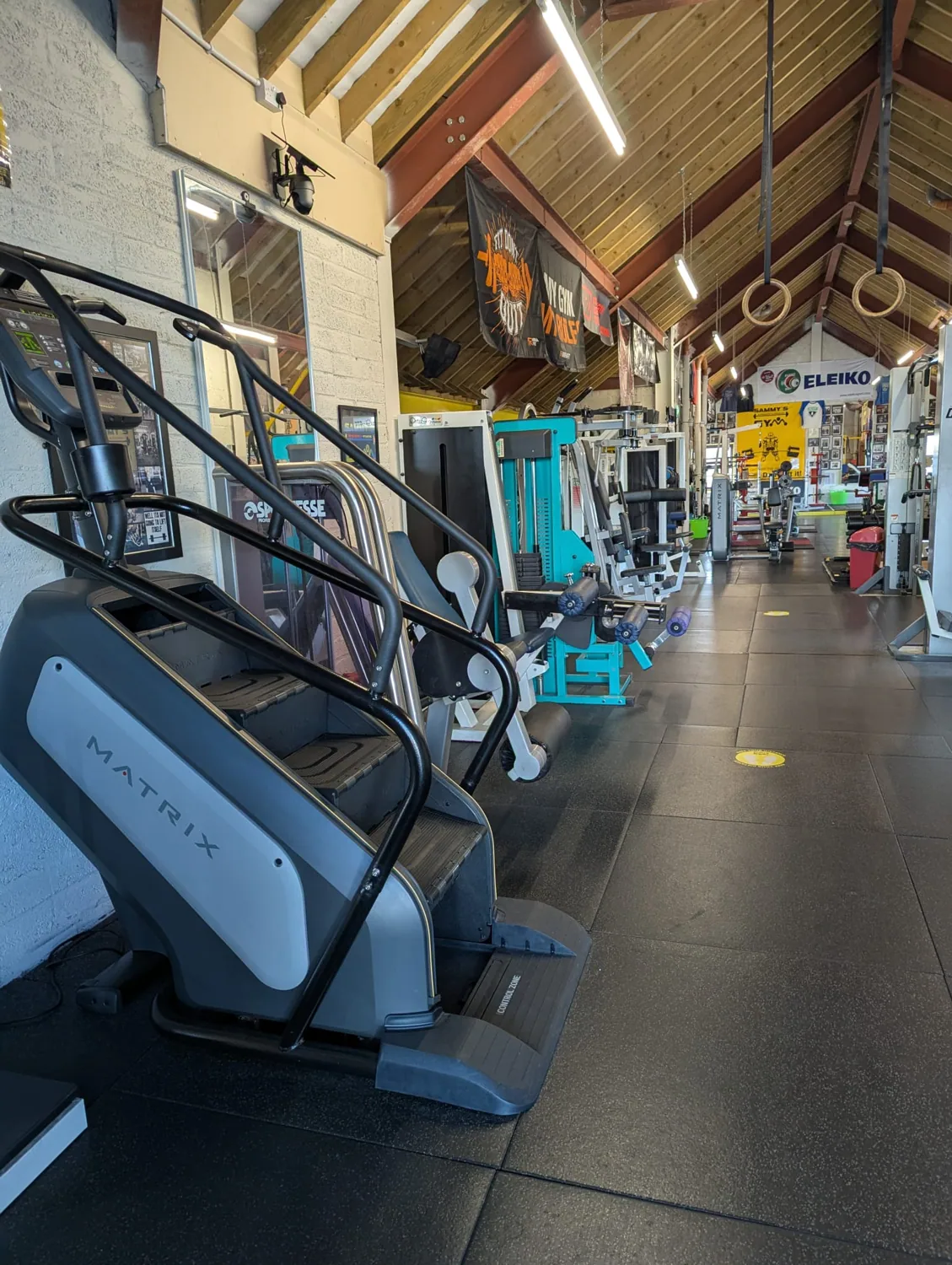 Cardio and gym equipment at Sammy’s Gym Maghera